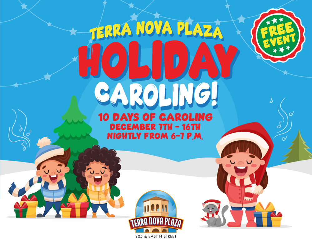 Ten Days of Caroling | Terra Nova Plaza