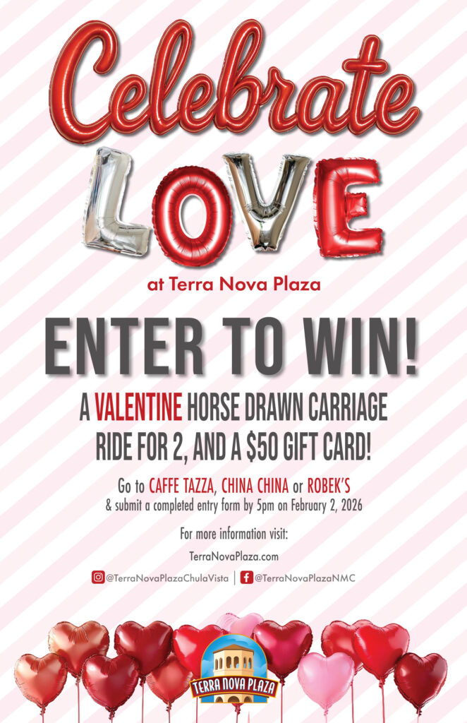 Valentine’s Day Contest | Terra Nova Plaza